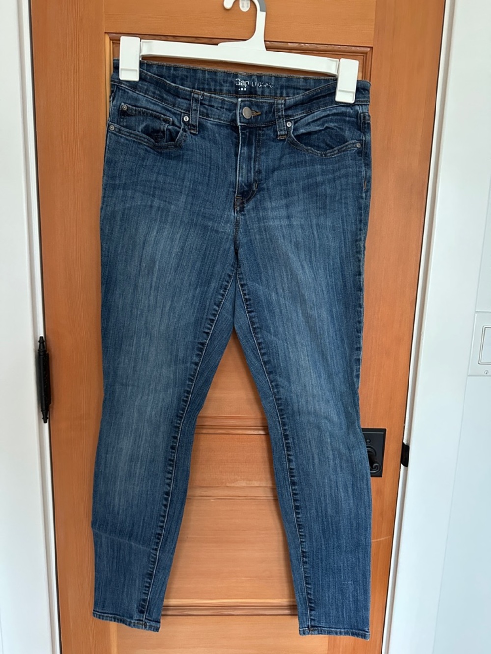 GAP Dark Blue 1969 Skinny Jeans for Women